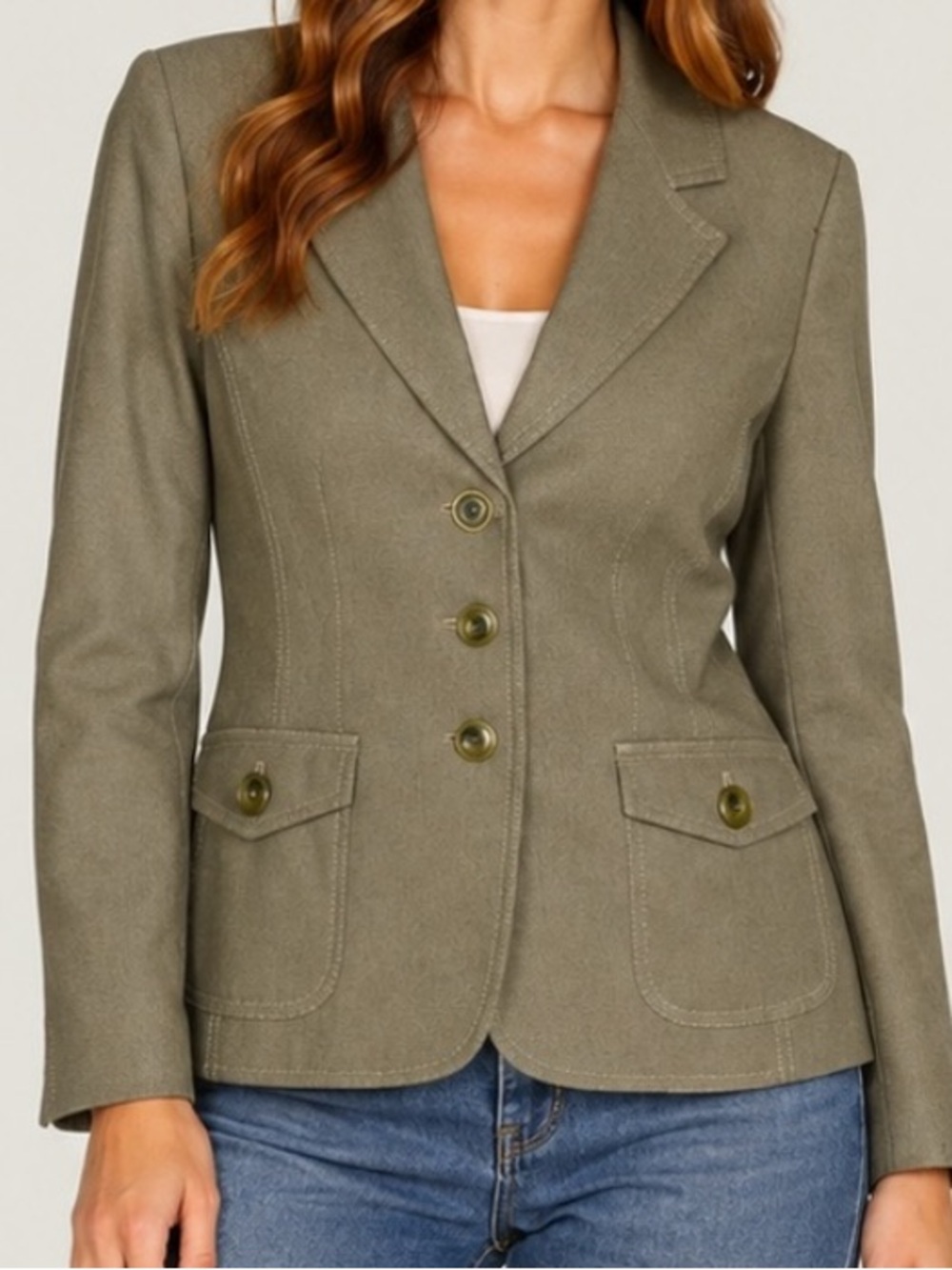 Vintage Kasper Blazer Tan